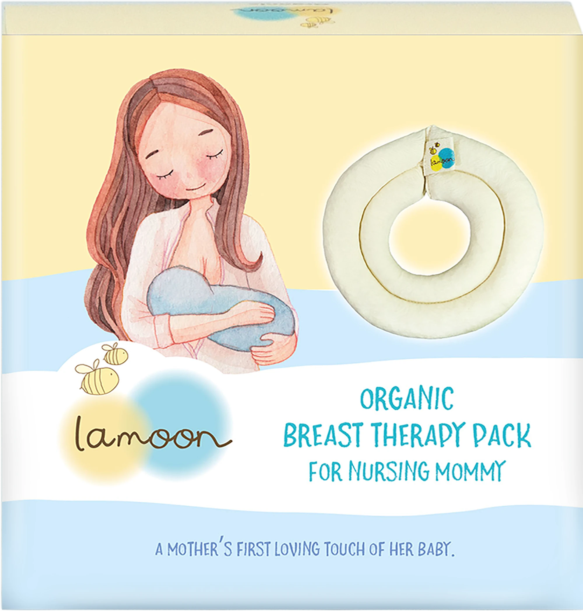 كمادة الرضاعة العضوية